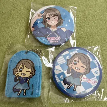 러브 라이브 선샤인 Aqours 파이널 캔뱃지 와타나베 요