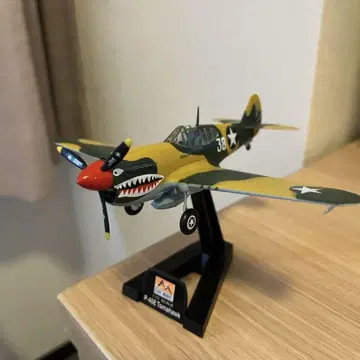 P-40E 커티스 Tomahawk 샤크 마우스 1/72 미사용품
