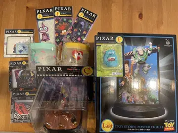 해피 복권 PIXAR 토이스토리 포스터 피규어 세트