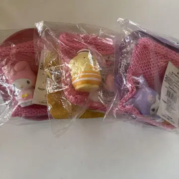 물놀이 마스코트 3개 세트 마이멜로디 폼폼 쿠로미