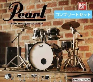 Pearl Drums 드럼 미니어처 가챠
