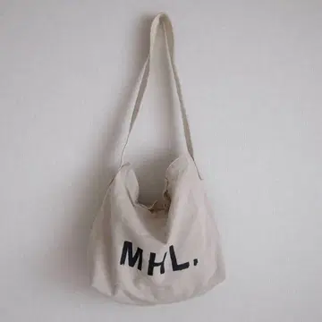MHL. 린넨 2way 숄더백 베이지
