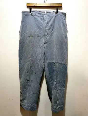 스위스 군 1940 50'S Vintege Denim 팬츠 프렌치