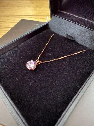 gift from new york 핑크 다이아몬드 목걸이