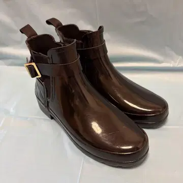 HUNTER 레인부츠 블랙 23.0