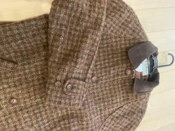 L.L.Bean 체크 무늬 롱 코트 S 사이즈