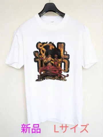 SOUL TRAIN 프린트 반팔 티셔츠 화이트 L 사이즈 새상품