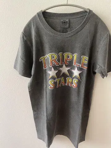 T.M.T. TRIPLE STARS 티셔츠 S 사이즈 그레이