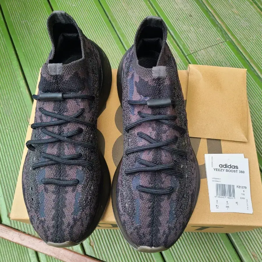 아디다스 이지 부스트 380 오닉스 - 논리플렉티브 265