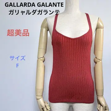 컨디션 최상 GALLARDA GALANTE 백 크로스 탱크탑 F