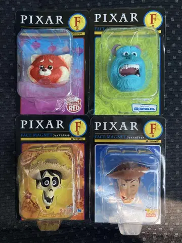 Happy 복권 PIXAR 2025 F상 페이 마그넷 4종 세트