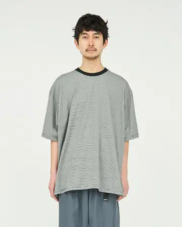 FreshService 마이크로 보더 S/S 티셔츠 사이즈 L