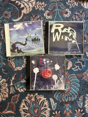 RADWIMPS 인디 CD 3장 세트 발전 도상 등