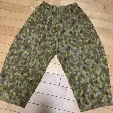 요건 레일 코튼 루즈 팬츠 바바구리
