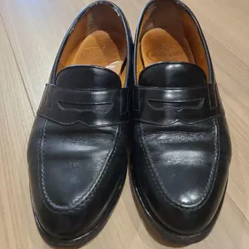 스카치 그레인 코인 로퍼 블랙 [24 1/2 EEE]