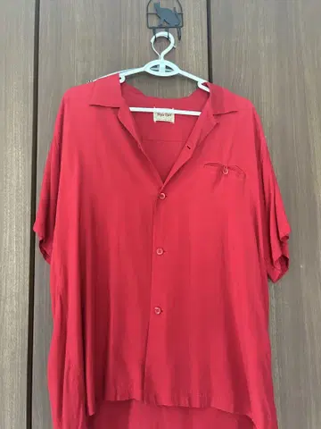 레이온 오픈 카라 셔츠 동양 엔터프라이즈