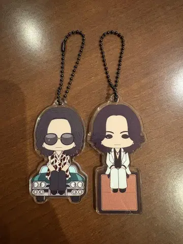 GLAY 스와린코 아크릴 키링 TAKURO 2종 세트