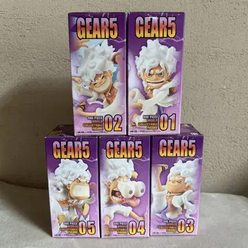 원피스 GEAR5 피규어 5종 세트