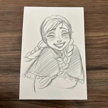 안나와 눈의 여왕 전 엽서 세트