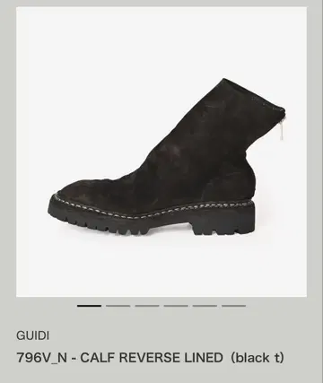 25SS GUIDI 796V_N CALF REVERSE LINED 41