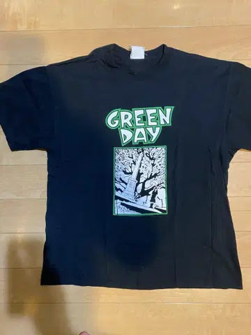 GREEN DAY 티셔츠 블랙