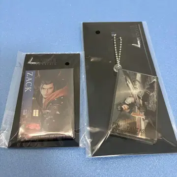 FF7 EC 복권 자크 키링 배지 파이널 판타지 7