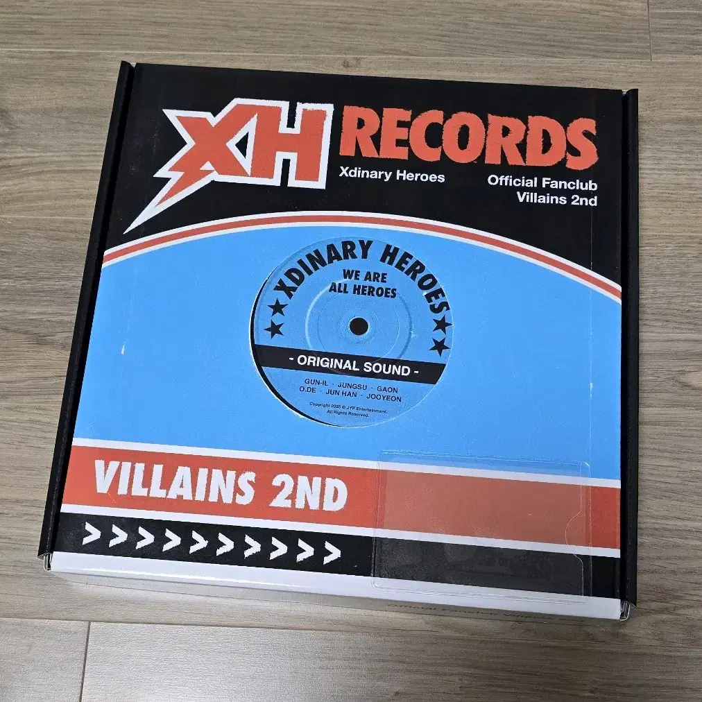 新品Xdinary Heroes ファンクラブグッズVillains 2期キット XDINARY HEROES Official Fanclub VILLAINS 1SET GENERATION KIT