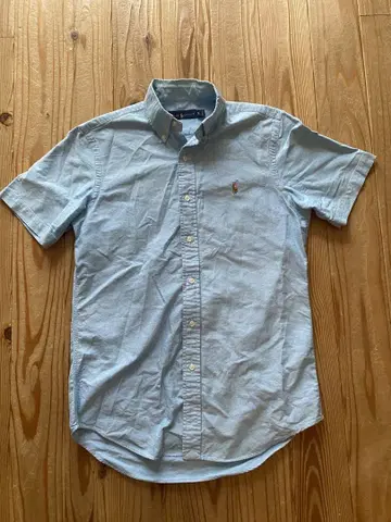 Ralph Lauren 스카이블루 버튼 다운 셔츠 S
