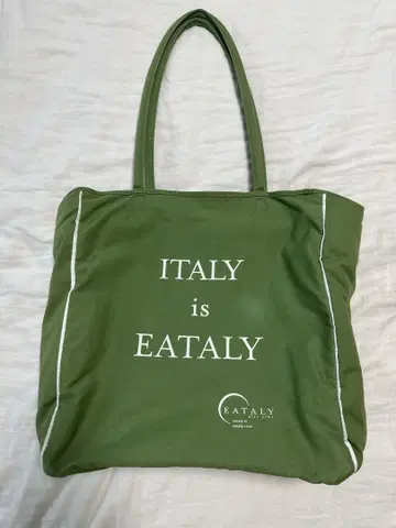 EATALY 토트백 새상품