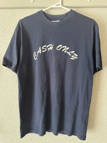 CASH ONLY 티셔츠 M 네이비