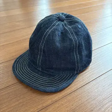 HIGHER(하이어) 셀비지 데님 캡