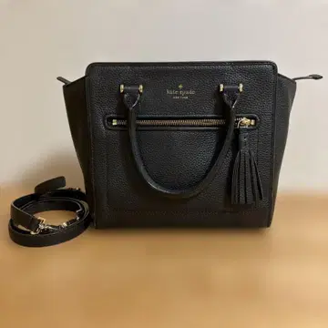 케이트 스페이드 핸드백 KATE SPADE 태슬 Black