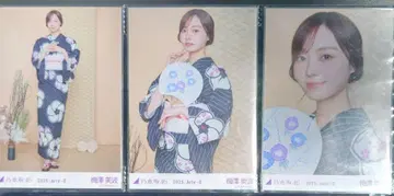 노기자카46 브로마이드 유카타 2025 우메자와 미나미 3종 컴프