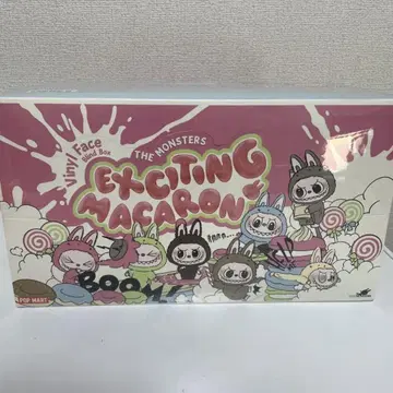 POPMART LABUBU THE MONSTERS 마카롱 봉제 인형