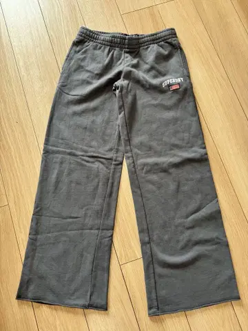 SUPERDRY 스웨트 팬츠 그레이 US4
