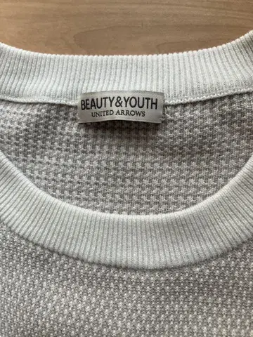 BEAUTY&YOUTH 메쉬 니트 XL 화이트