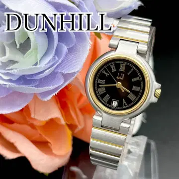 레어 작동 손목시계 DUNHILL 던힐 새상품 배터리 날짜 F68