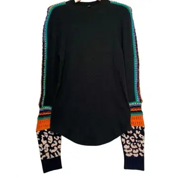 Free People 니트 상의 개성 블랙 사이즈 L