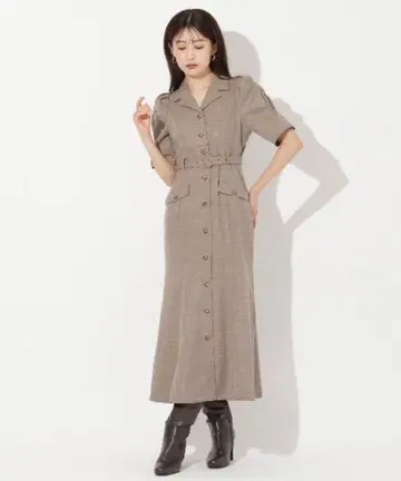 And Couture 앙데팡당 원피스 (F 브라운)