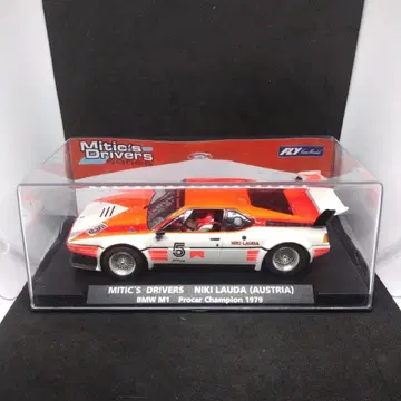 플라이 1/32 슬롯 카 BMW M1 프로 카 니키 라우다