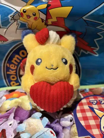 마스코트 PIKACHU DINER 하트 피카츄 다이너
