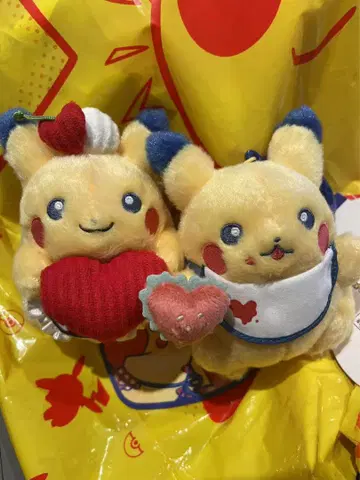 PIKACHU DINER 마스코트 2종