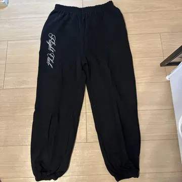 Flight Club 블랙 조거 팬츠 S 사이즈