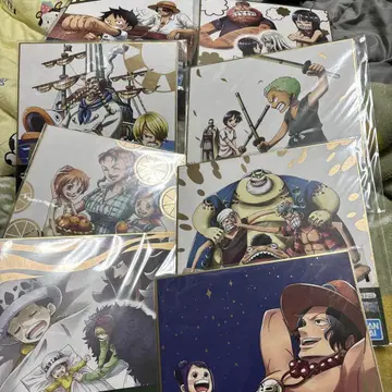 제일복권 원피스 메모리얼 색지