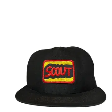 거의 데드 [80년대] USA제 SCOUT 트래커 캡 [블랙]