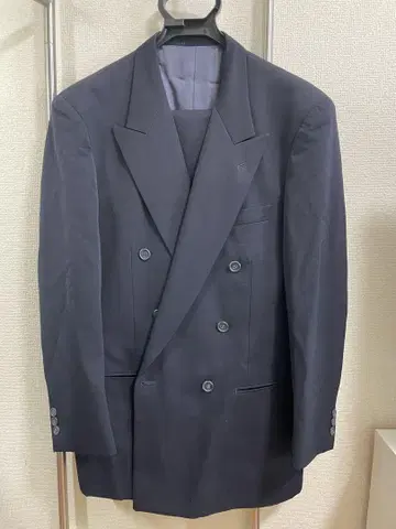 폴 스미스 네이비 더블 수트 셋업
