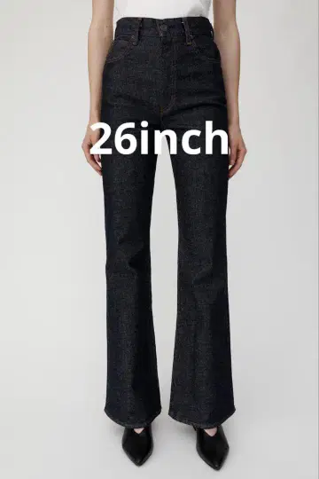 moussy 플레어 데님 26인치