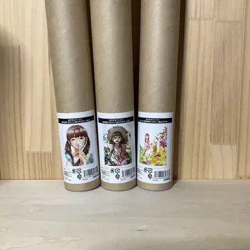 오야스미 펑펑 다나카 아이코 A3 매트 가공 포스터 3종 아사노 이니오