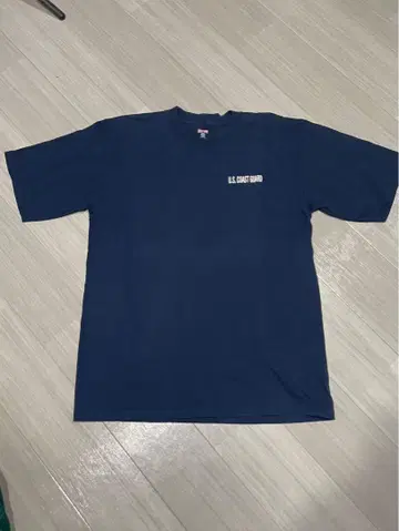 U.S. COAST GUARD 네이비 티셔츠 빈티지