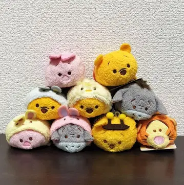 디즈니 쯔무쯔무 곰돌이 푸 시리즈 9종 세트